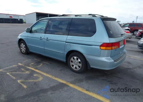 2004 Honda Odyssey Ex z USA, uszkodzony, nr VIN 5FNRL18894B085216